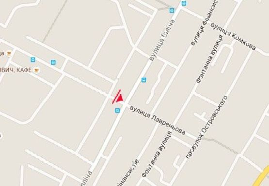 Схема рекламной плоскости по адресу Ивана Богуна ул. - Лавренёва ул.