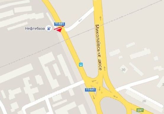 Схема рекламной плоскости по адресу Нефтяников ул.