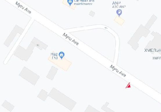 Схема рекламної площини за адресою Мира пр., 42