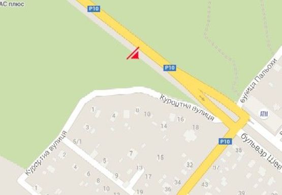 Схема рекламной плоскости по адресу Дахновская ул. - Палехи ул.