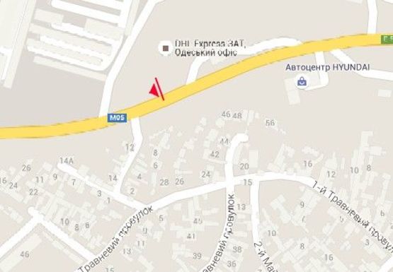 Схема рекламної площини за адресою Грушевского Михаила ул., 2-А,  АЗС WOG