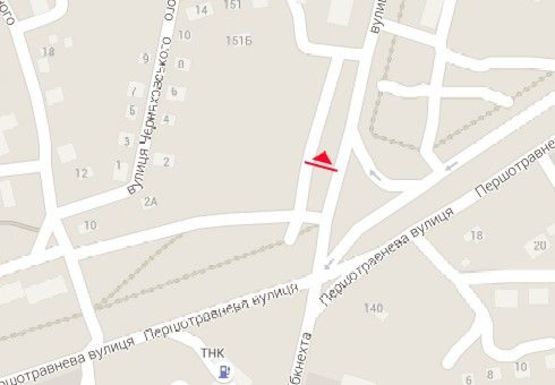 Схема рекламной плоскости по адресу Карла Либкнехта ул. - Первомайская ул.