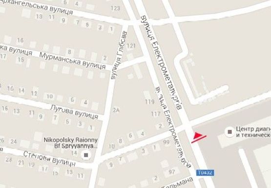 Схема рекламной плоскости по адресу Электрометаллургов пр., 93