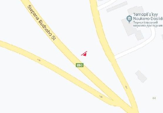 Схема рекламної площини за адресою Будного Степана ул., 48