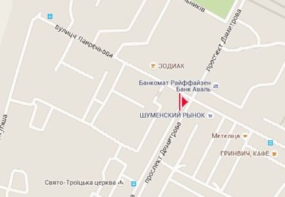 Схема рекламной плоскости по адресу Лавренева ул. - Святых Кирилла и Мефодия ул.