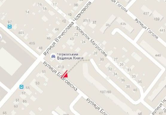 Схема рекламной плоскости по адресу Благовестная ул. - Черновола ул.