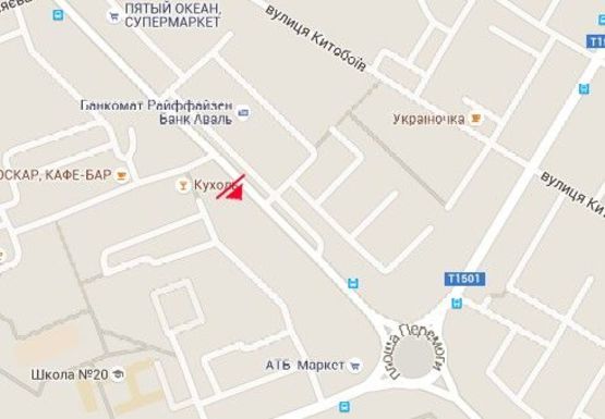 Схема рекламной плоскости по адресу Мира, 21/1 пр.