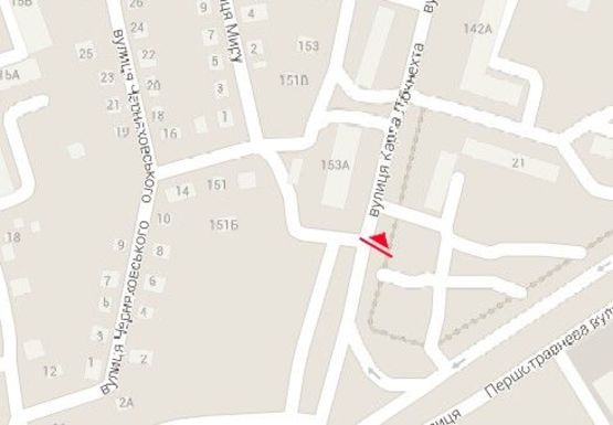 Схема рекламной плоскости по адресу Карла Либкнехта ул., 158