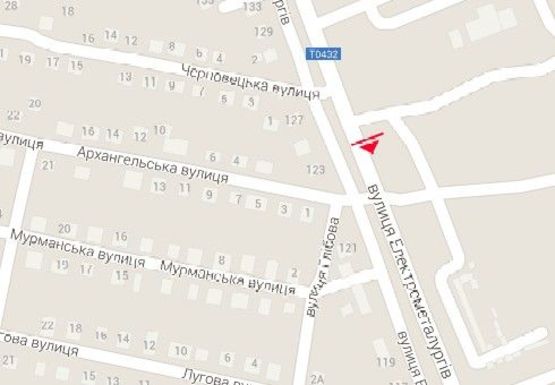 Схема рекламной плоскости по адресу Электрометаллургов пр., 125