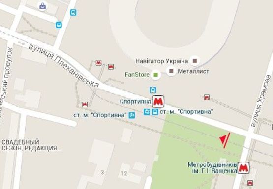 Схема рекламной плоскости по адресу Плехановская ул. - Державинская ул.