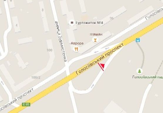 Схема рекламной плоскости по адресу Голосеевский пр. (40-летия Октября пр.), 98_2