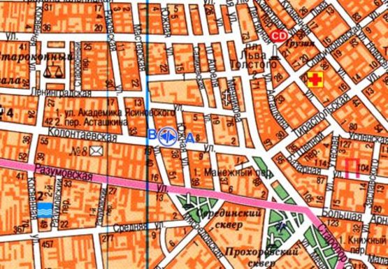 Схема рекламної площини за адресою Колонтаевская ул. - Мастерская ул, остановка 2