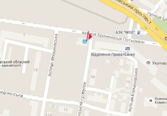 Схема рекламной плоскости по адресу Броненосца Потемкина ул. - Московский пр., 96 (остановка)