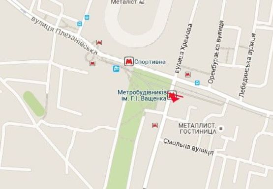 Схема рекламной плоскости по адресу Державинская ул. - Плехановская ул.