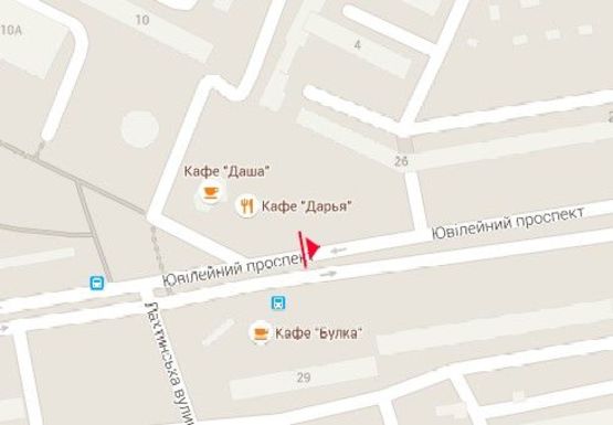 Схема рекламной плоскости по адресу Юбилейный пр.  - Новгородская ул.