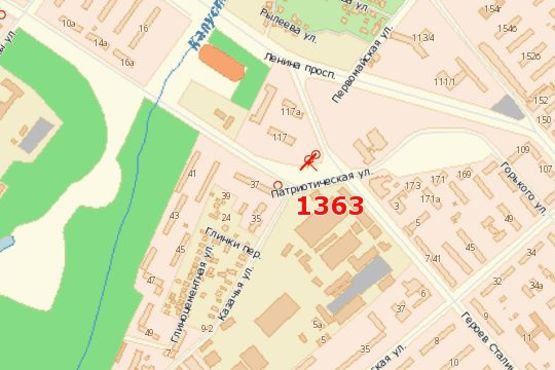 Схема рекламной плоскости по адресу Шкільна вул. (Героїв Сталінграда вул.) - Яценка вул.