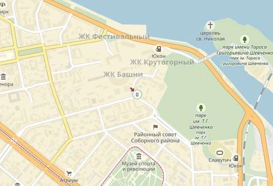 Схема рекламной плоскости по адресу Владимира Вернадского ул. 35А (1)