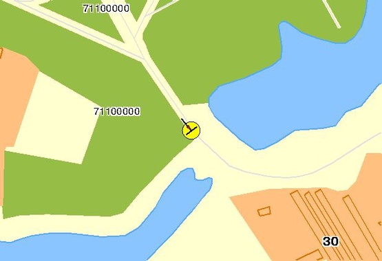 Схема рекламної площини за адресою Электриков ул., первый после съезда с Московского моста