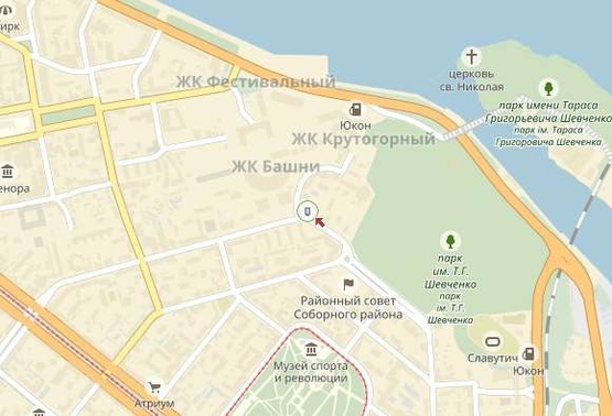 Схема рекламной плоскости по адресу Владимира Вернадского ул. 35А (1)