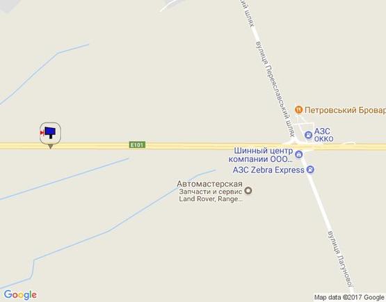 Схема рекламной плоскости по адресу м.Бровари,Обїздна дорога,  Е-95 (перед ж/д мостом) 21 км