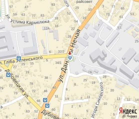 Схема рекламной плоскости по адресу Нечая ул. из центра