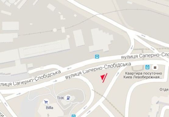 Схема рекламной плоскости по адресу Саперно-Cлободская ул. (1)