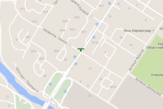 Схема рекламной плоскости по адресу Вокзальна вул. (Жовтневої Революції вул.), 20/1 (ринок "Босфор")