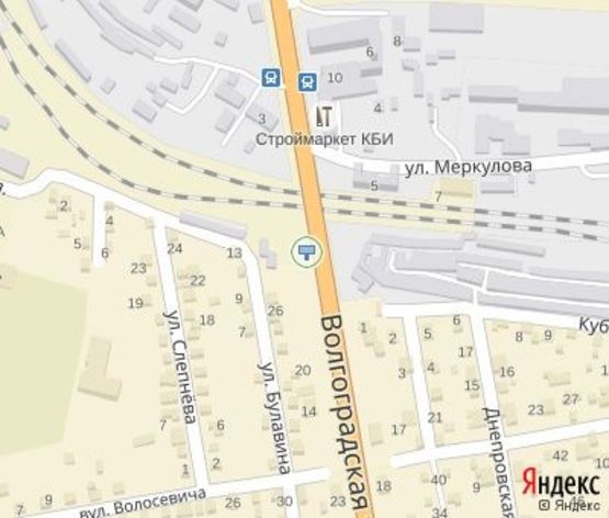 Схема рекламной плоскости по адресу Волгоградская ул., путепровод, дв-е к Горького пл.