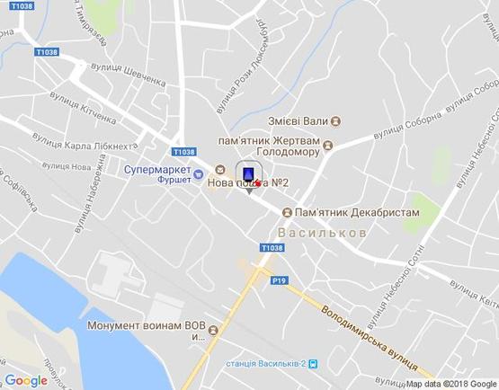 Схема рекламної площини за адресою ул. Грушевского,13, Укртелеком