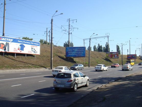 Схема рекламної площини за адресою ул. Балковская / Пересыпь / Херсонский Сквер №5  4b