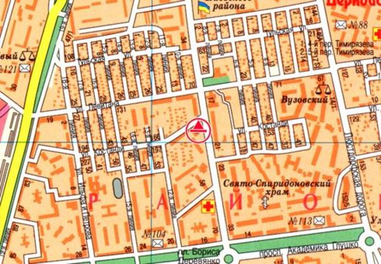 Схема рекламной плоскости по адресу Академика Королева ул., 58