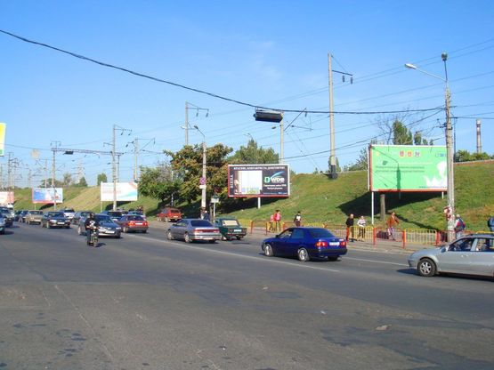 Схема рекламной плоскости по адресу ул. Балковская / Пересыпь / Херсонский Сквер № 3