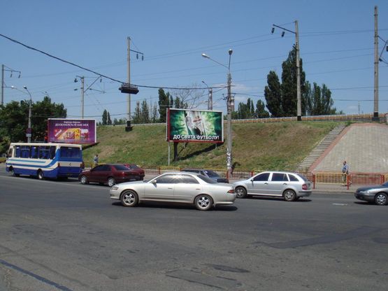 Схема рекламної площини за адресою ул. Балковская / Пересыпь / Херсонский Сквер № 4