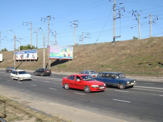 Схема рекламної площини за адресою ул. Балковская / Пересыпь / Херсонский Сквер №5