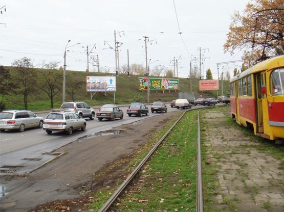 Схема рекламної площини за адресою ул. Балковская / Пересыпь / Херсонский Сквер № 1