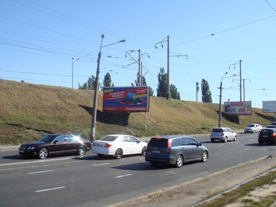 Схема рекламной плоскости по адресу ул. Балковская / Пересыпь / Херсонский Сквер №6 21b