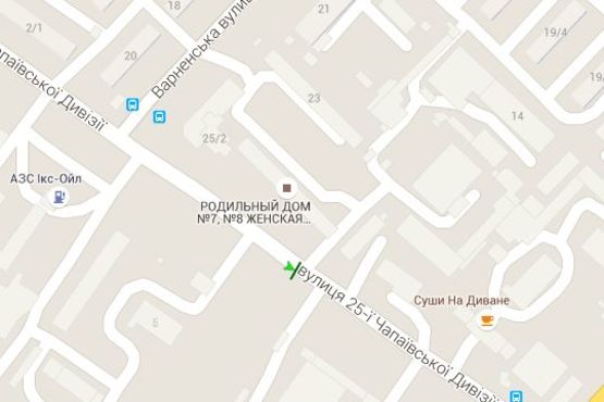 Схема рекламної площини за адресою Інглезі вул. (25-ої Чапаєвської Дивізії вул.) - Варненська вул. (Дмитра Байди-Вишневецького вул.), 25