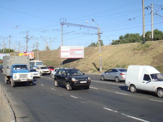 Схема рекламної площини за адресою ул. Балковская / Пересыпь / Херсонский Сквер №6