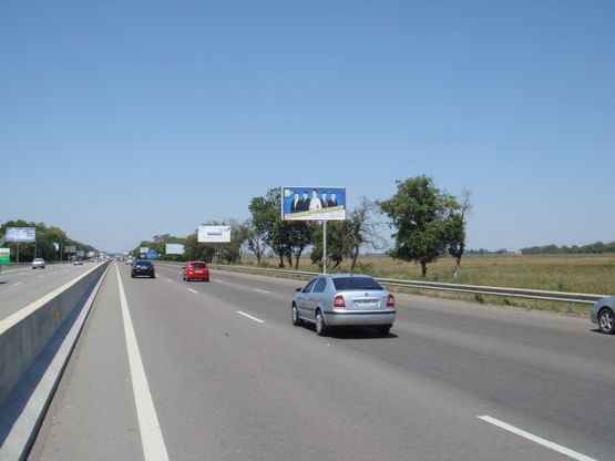 Схема рекламної площини за адресою Киевское шоссе №2