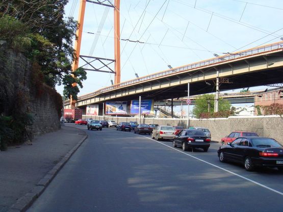 Схема рекламной плоскости по адресу ул. Приморская / Морвокзал (центральный)