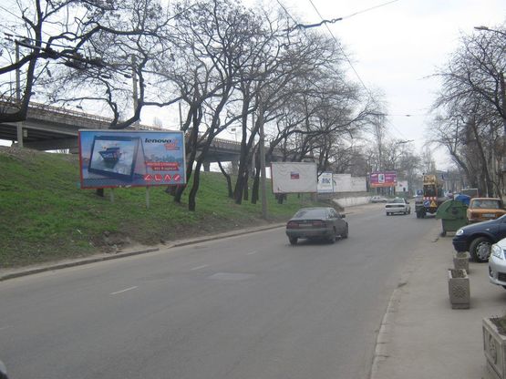 Схема рекламной плоскости по адресу ул. Приморская №57