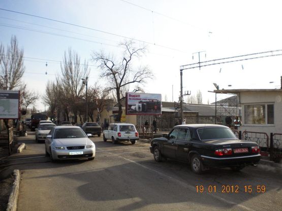 Схема рекламної площини за адресою 7-я Пересыпская №2