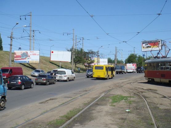 Схема рекламної площини за адресою ул. Балковская / Пересыпь / Херсонский Сквер № 2