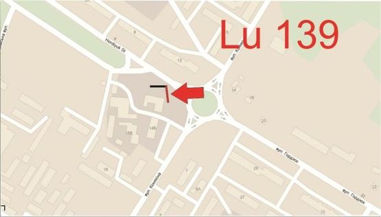 Схема рекламної площини за адресою Гордіюк/Конякіна_кільце