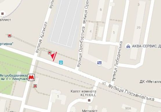 Схема рекламной плоскости по адресу Плехановская ул. - Храмова ул.