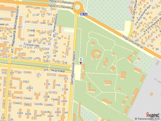 Схема рекламной плоскости по адресу просп. Богоявленский (район Зоопарка)