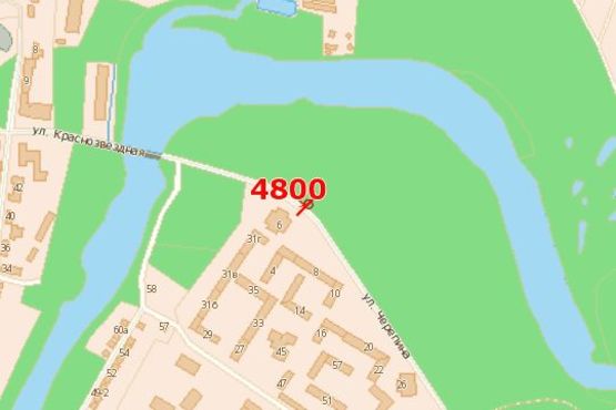 Схема рекламной плоскости по адресу Героїв Крут вул., 6