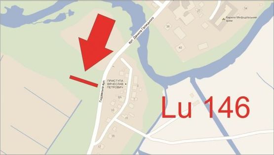 Схема рекламной плоскости по адресу Данила Галицького/Гнідавська_міст