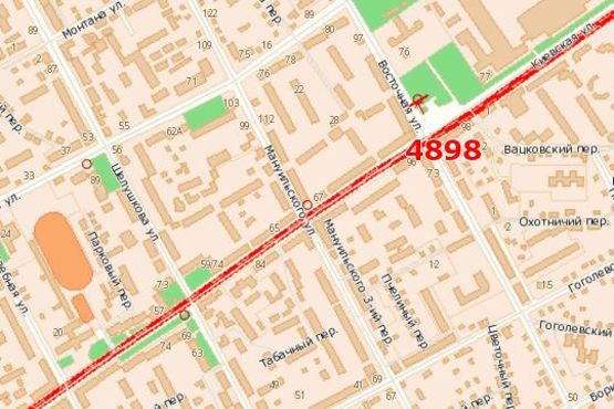 Схема рекламної площини за адресою Згоди майдан, 5