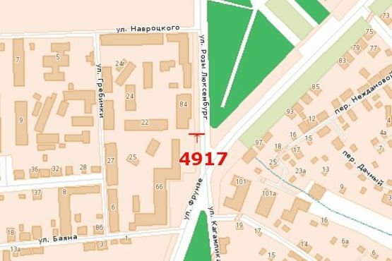 Схема рекламной плоскости по адресу Раїси Кириченко вул., 84